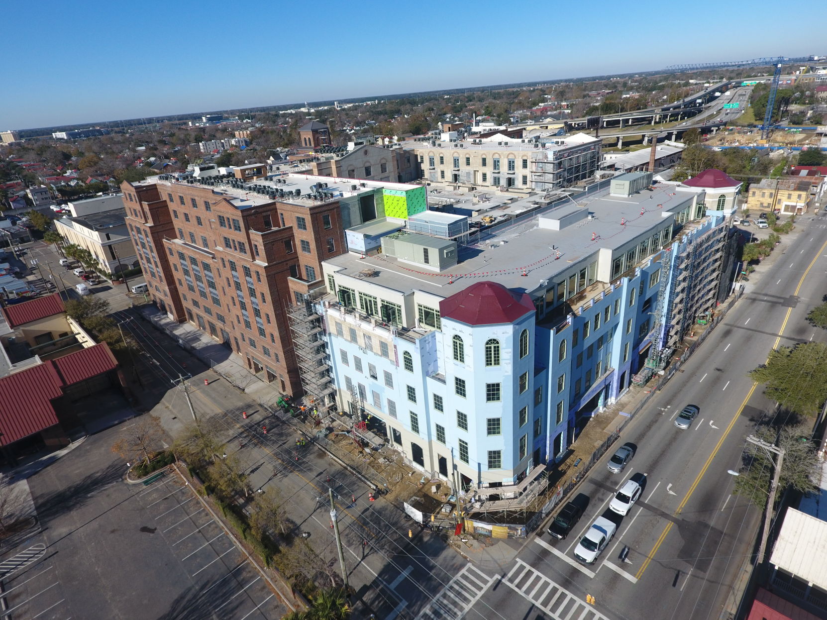 Courier Square aerial